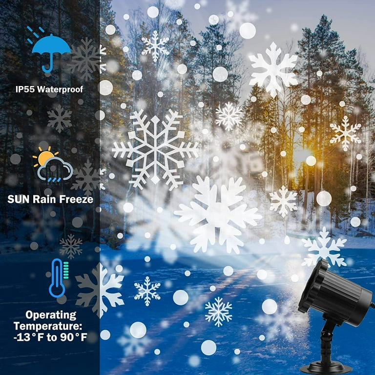 Adornell™- LED Snow Light Projector