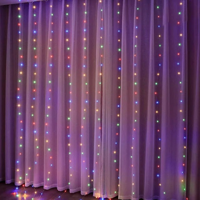 Adornell™ - Christmas Curtains Lights for Home