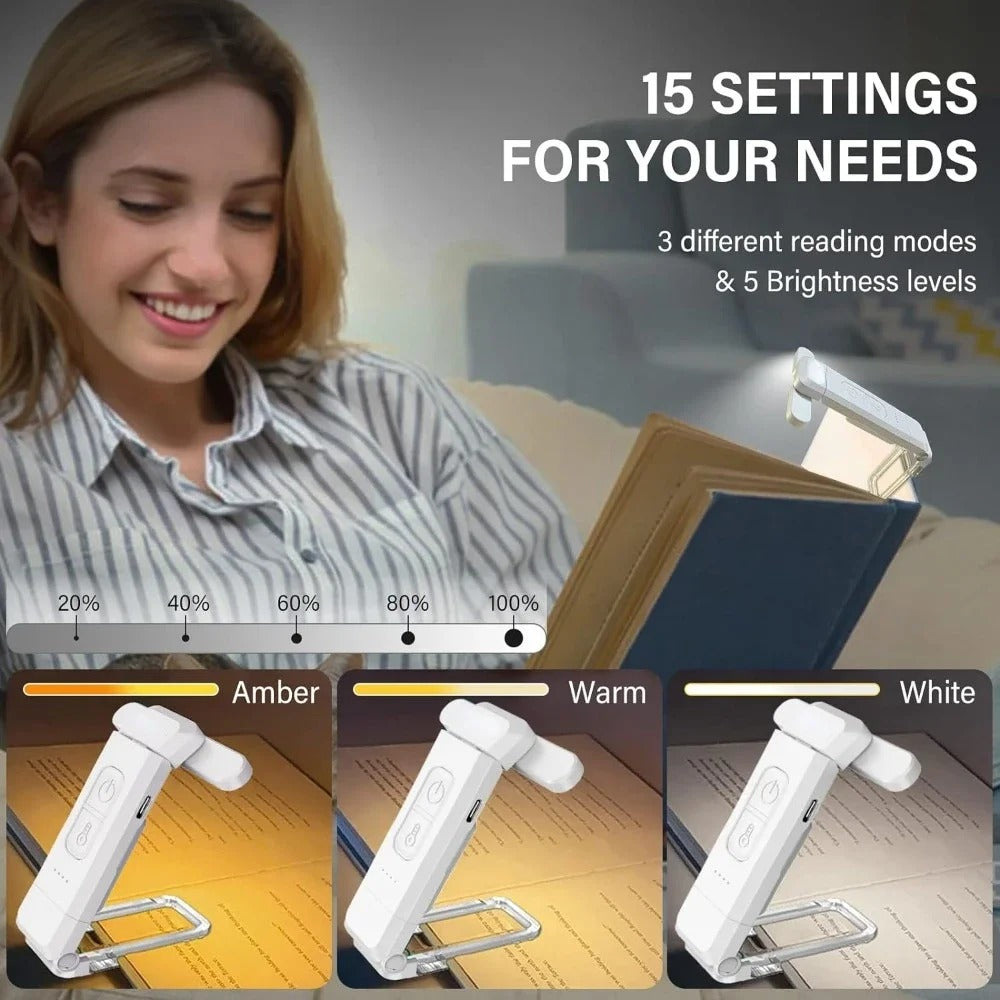 Adornell™- Book Light for Reading in Bed