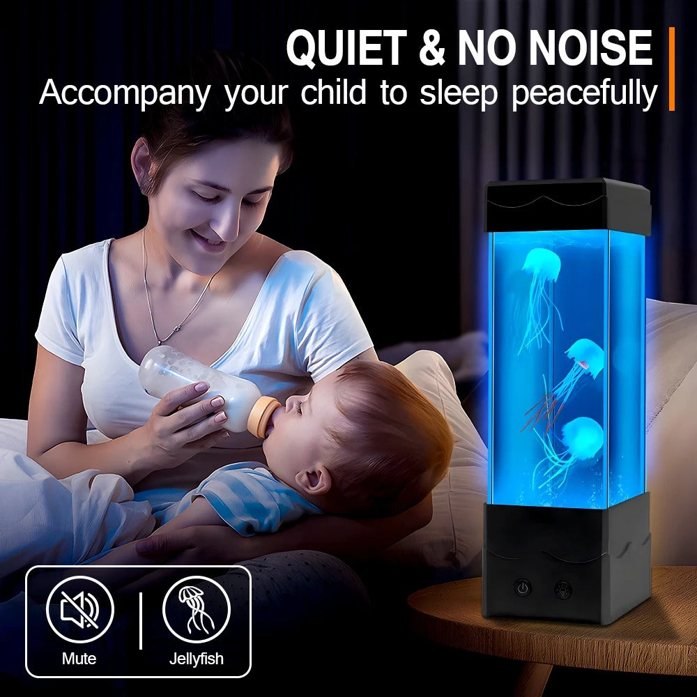 Adornell™- Electric Jellyfish Tank Table Lamp