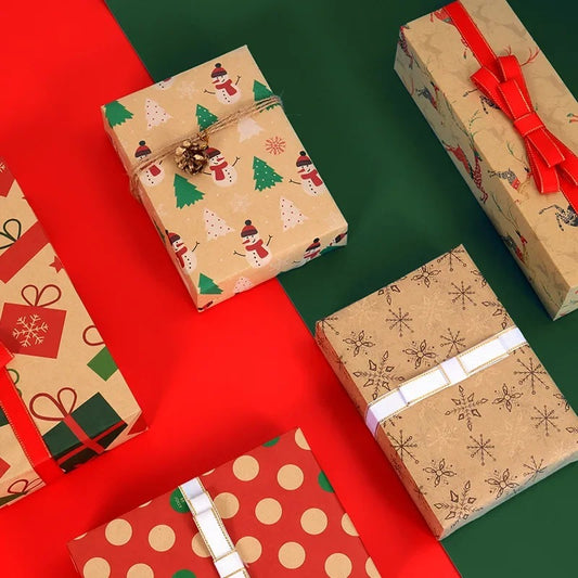 Adornell™- 10pcs Christmas Gift Wrapping Paper